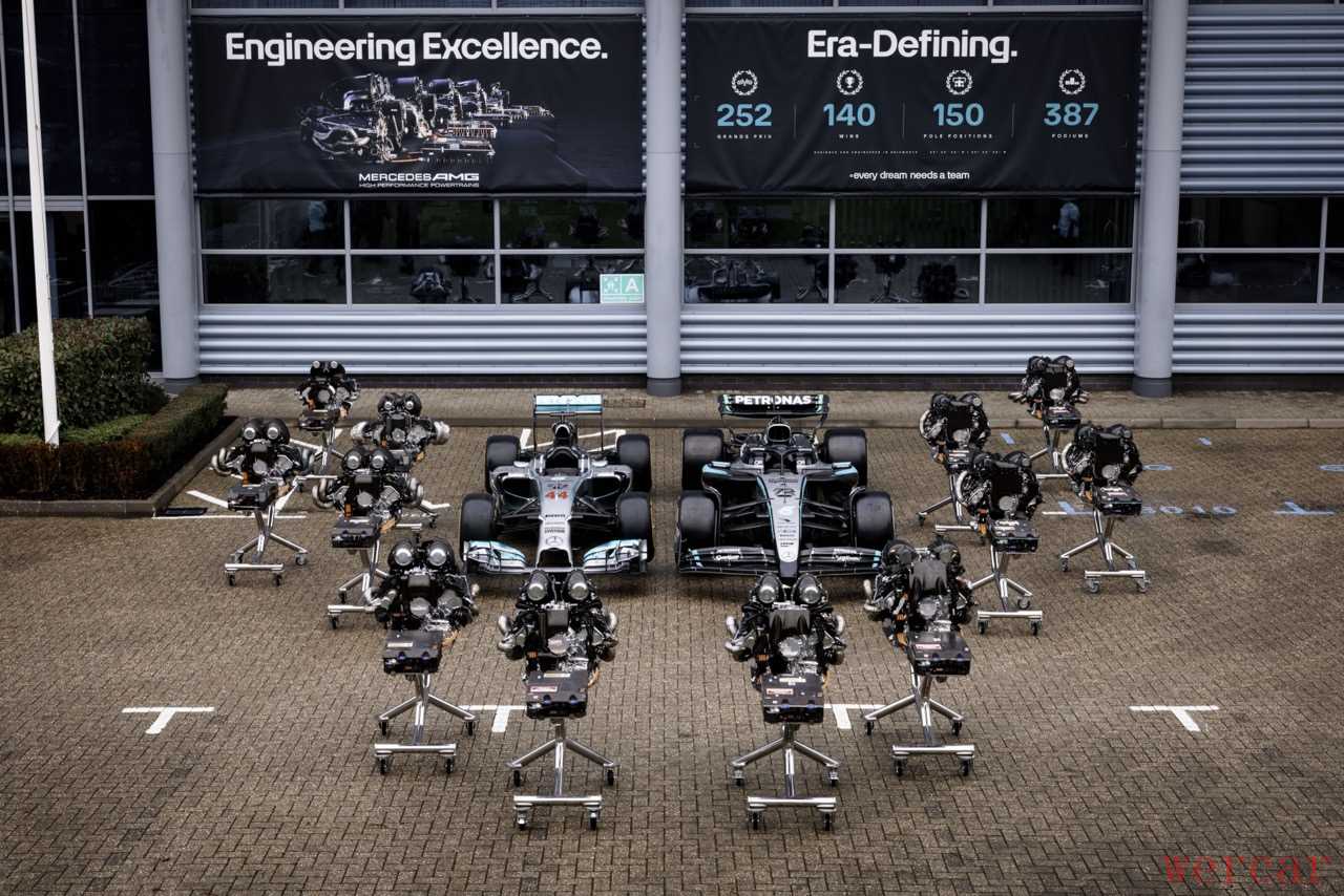 Mercedes-AMG 横扫 F1 十载的神级动力