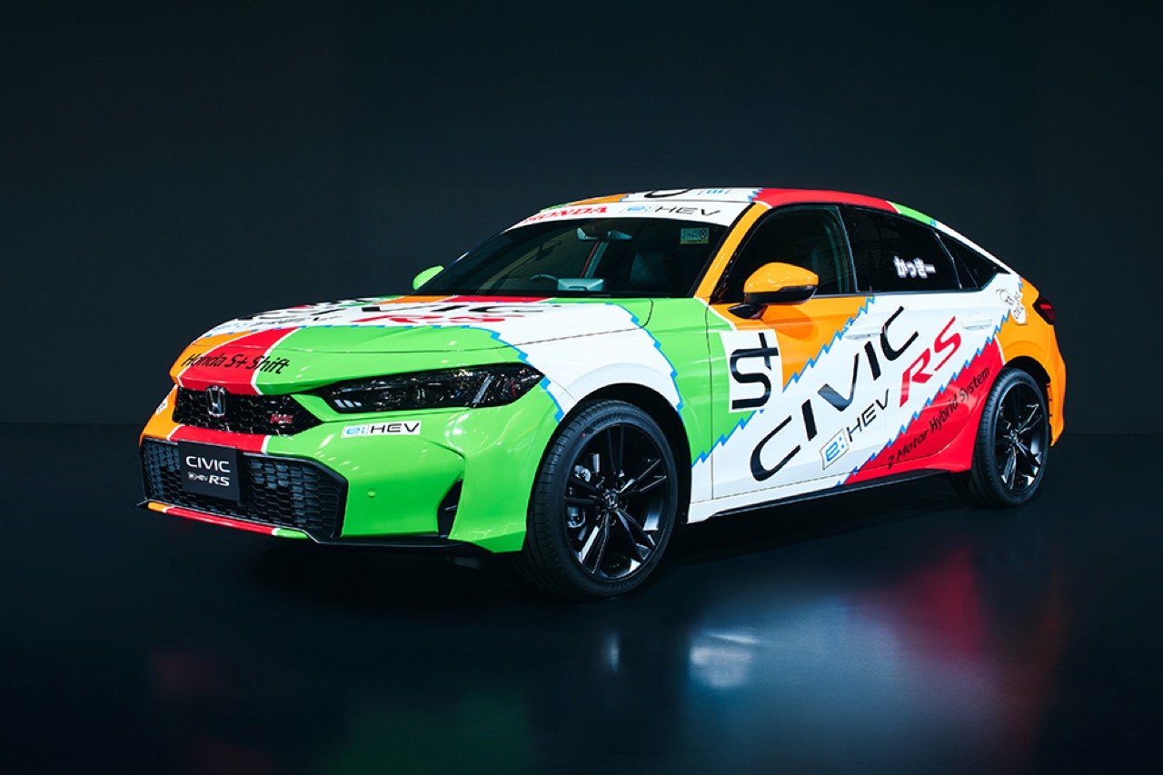 Honda Civic e:HEV RS Prototype 拥有S+ Shift 技术加持